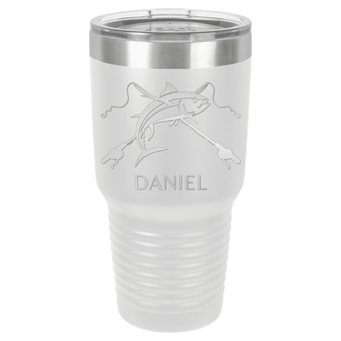 Fishing Hook 30oz Ringneck Tumbler